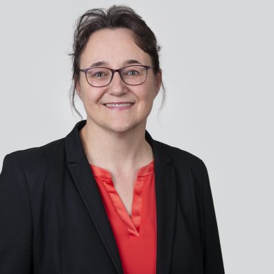 Frau mit Brille