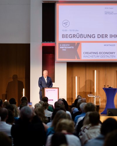 Ulrich Caspar, Präsident der IHK Frankfurt am Main