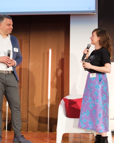 Sprecher des Kreativwirtschaftstags: Dr. Christian Kell und Jeanne Vogt